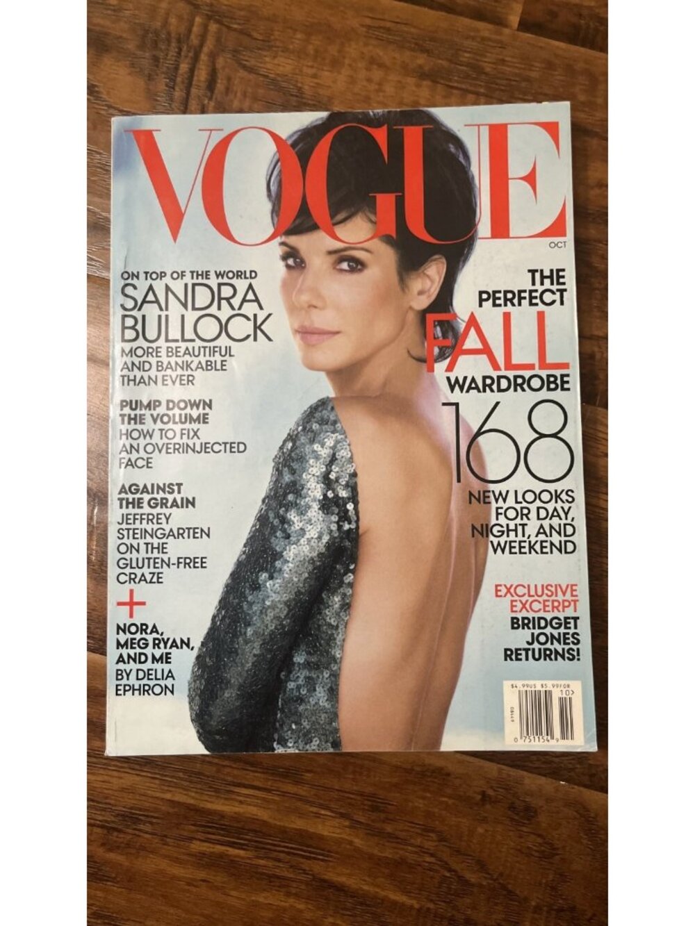 Vogue Magazine - October 2013 - Sandra Bullock